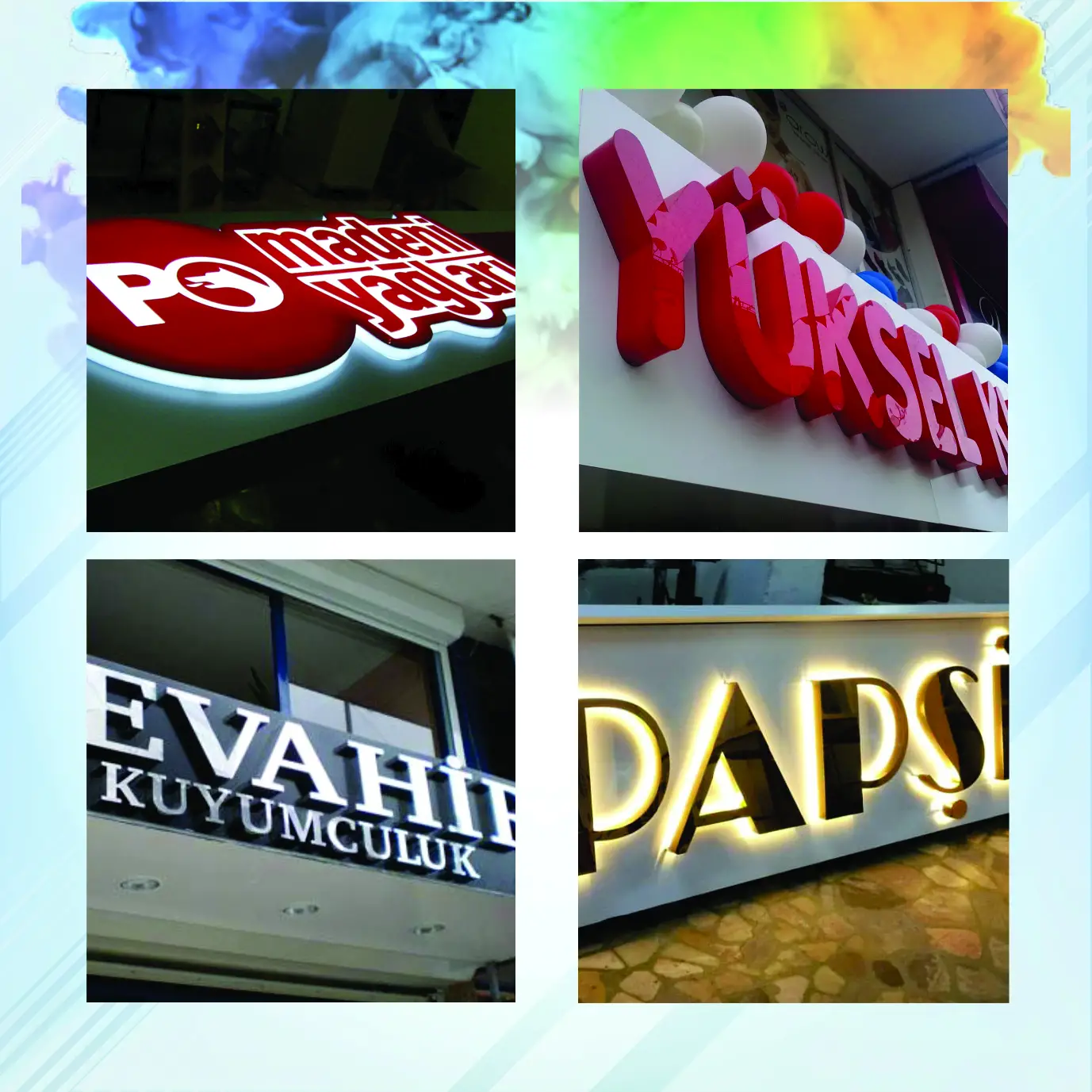 Işıklı Işıksız Tabela